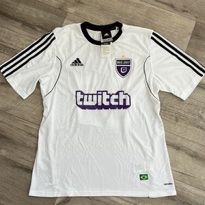 Twitch Adidas Jersey Climalite Size L